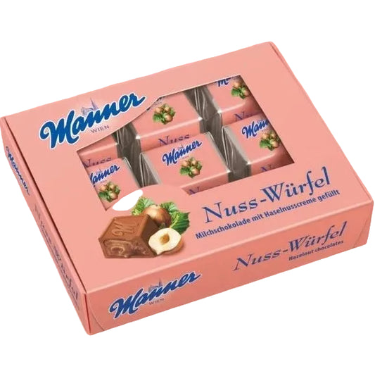 Nuss-Würfel Haselnussbonbons in Würfelform