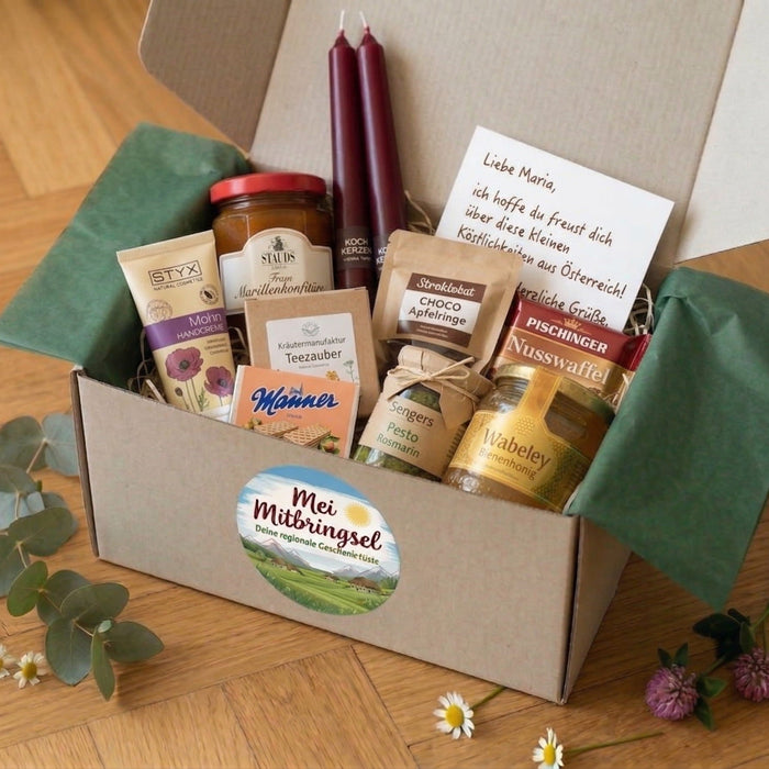 Die Verwöhn-Kiste - Das große österreichische Geschenk für besondere Anlässe